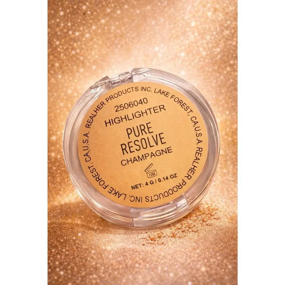 REALHER - Pure Resolve - Highlighter - 4 g/ 0.14 oz - NEW IN BOX - Fast Shipping